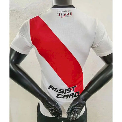 Camisa do River Plate comemorativa dos 120 anos da temporada 2021/22, versão jogadora