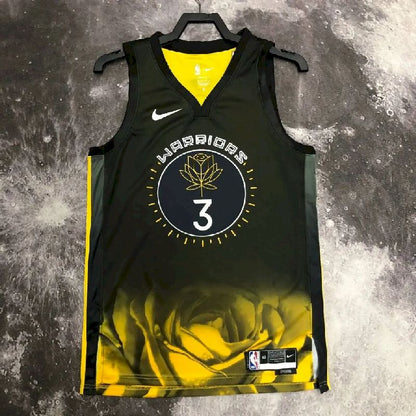 Men’s JordanPoole Black Team Jersey – City Edition