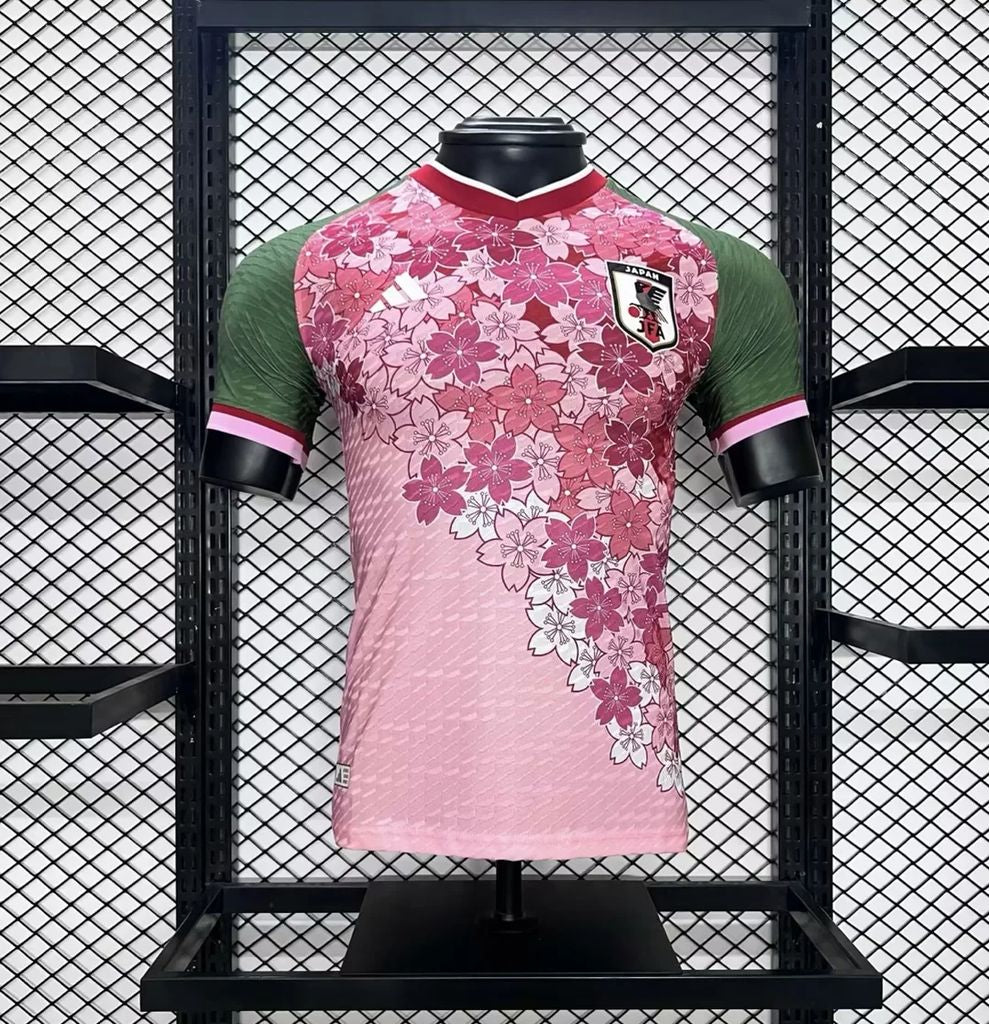 Men's Japan 2024/25 Sakura Pink Jersey Player Version