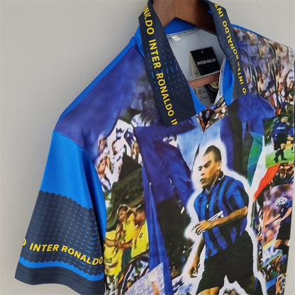 Camisa retrô Ronaldo Inter de Milão 1997/98
