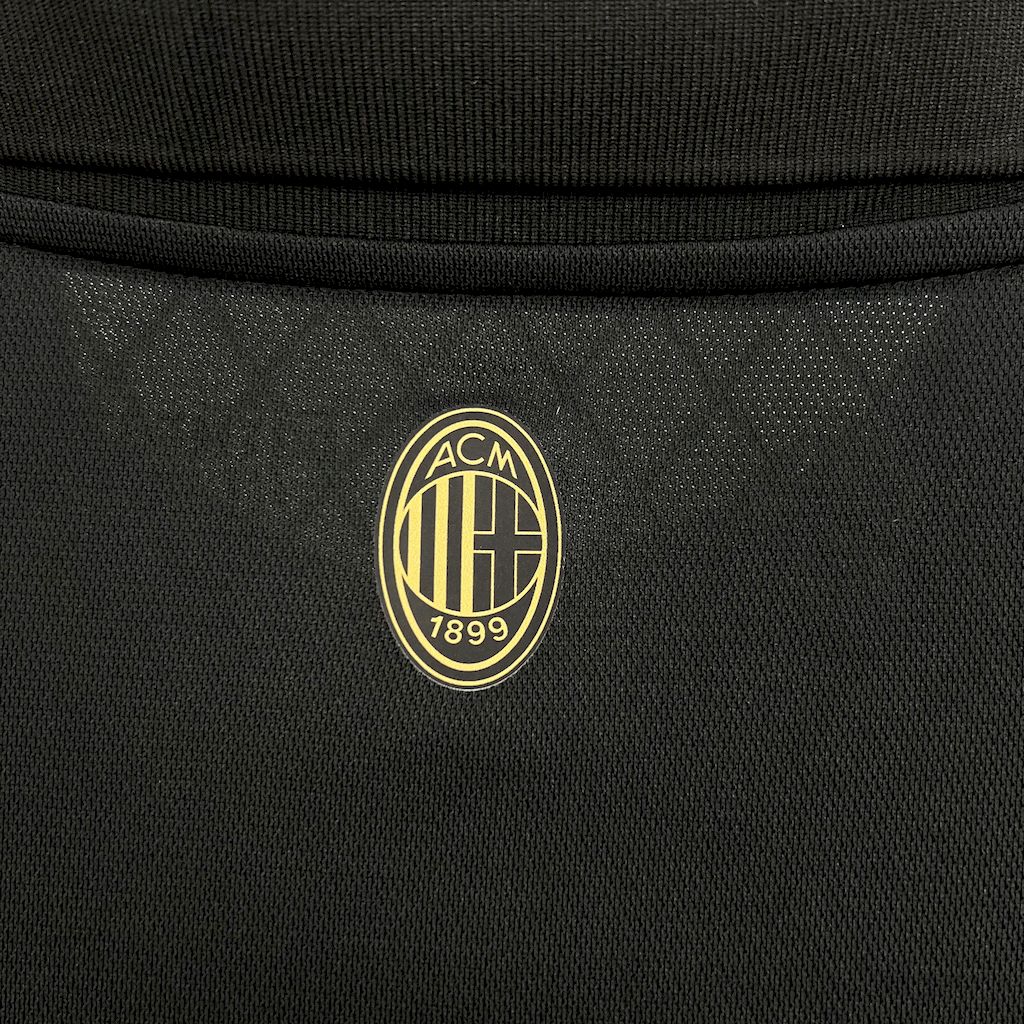 AC Milan 2024/25 125th Black goalkeeper Long Sleeves Retro Jersey