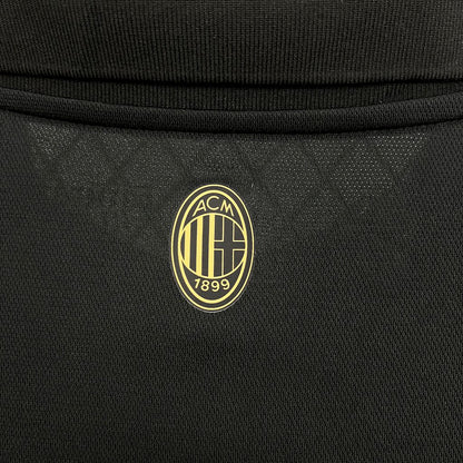 AC Milan 2024/25 125th Black goalkeeper Long Sleeves Retro Jersey