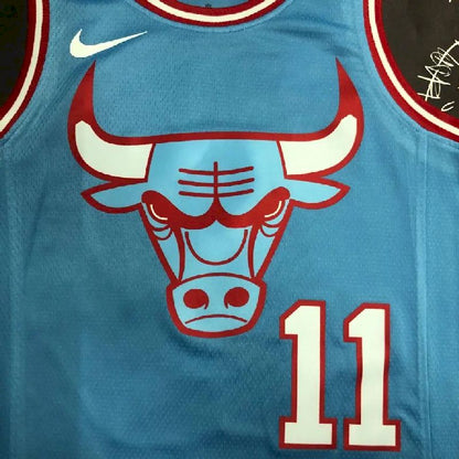 Camisa azul masculina Demar DeRozan Team