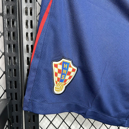 Calções Croácia Euro 2024/25