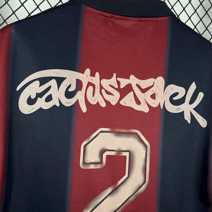 Barcelona 2000/01 Home Retro Skeleton Jersey