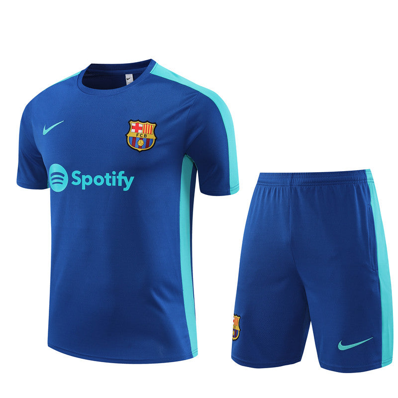 Camisa e short de treino adulto do Barcelona 2023/24 14001