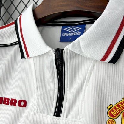Manchester United 1998/99 White Retro Jersey