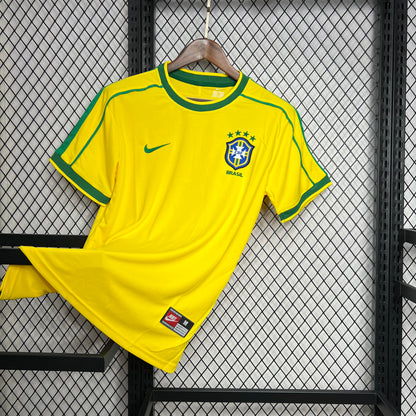 Camisa retrô titular do Brasil 1998/2000