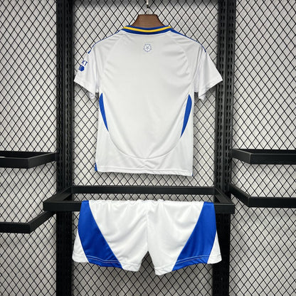 Camisa infantil do Leeds United FC 2024/25