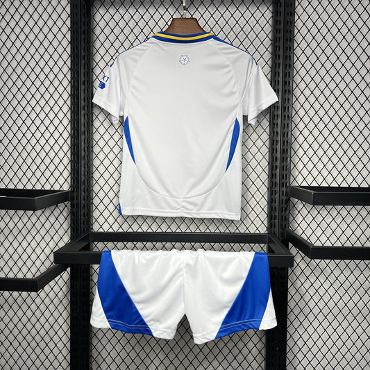 Leeds United F.C. 2024/25 Home Jersey Kids Kit