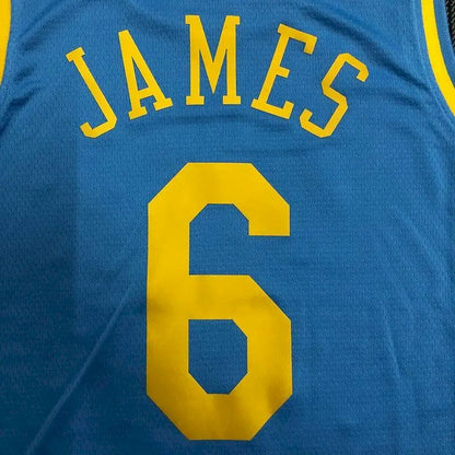 Camisa Swingman Masculina Azul LeBron James – Edição Clássica MPLS