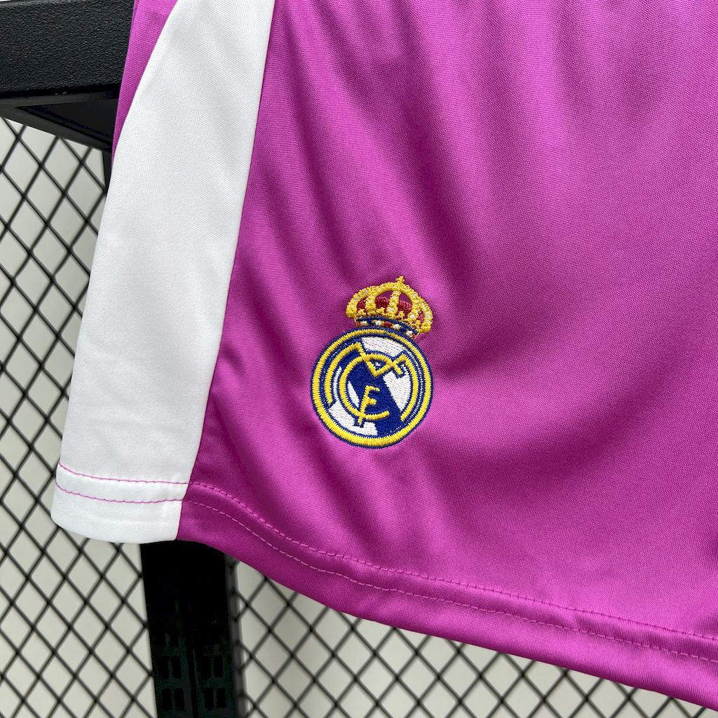 Real Madrid 2025/26 Purple Goalkeeper Kids Kit