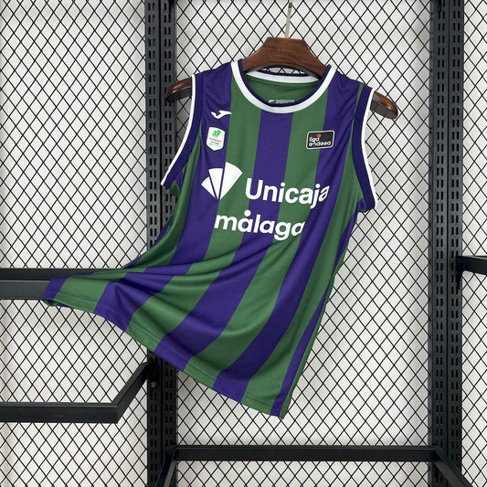 Málaga Baloncesto 2024/25 Home Basketball Jersey