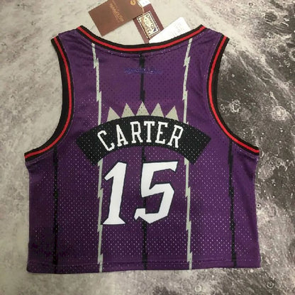 Camisa M&amp;N Anthony Carter Roxa Retro Feminina