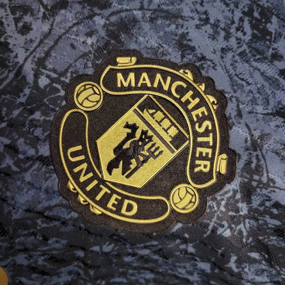 Men's Manchester United 2024/25 Stone Roses Pre-Match Jersey Player Version