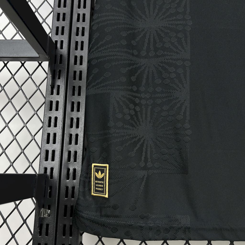 Men's Mexico 2025/26 Gold- Black Jersey