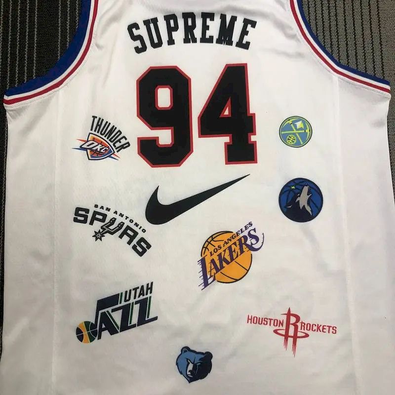 Camisa Swingman Player Masculina Co-branded Branca - Edição Limitada