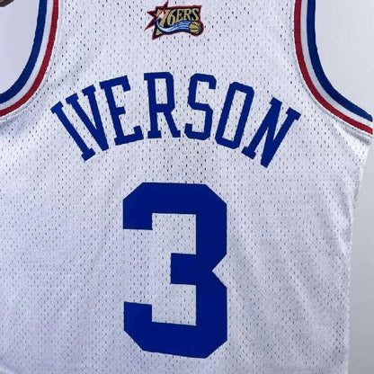 Camisa Allen Iverson All Star Branca Retro Masculina 2003