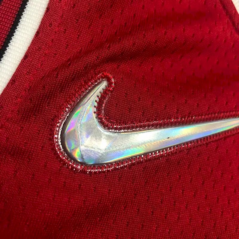 Camisa masculina vermelha Demar DeRozan Team – Edição de 75º aniversário