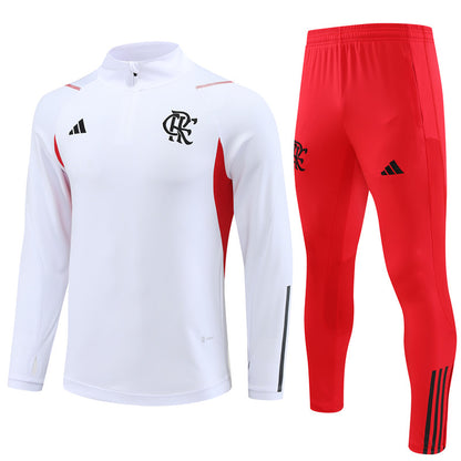 Blusa + Calça Flamengo 2023/24 Meio Zíper Adulto 14001