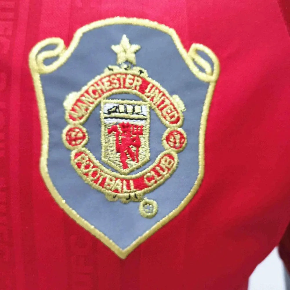 Camisa retrô de mangas compridas Manchester United 1999/00 Home