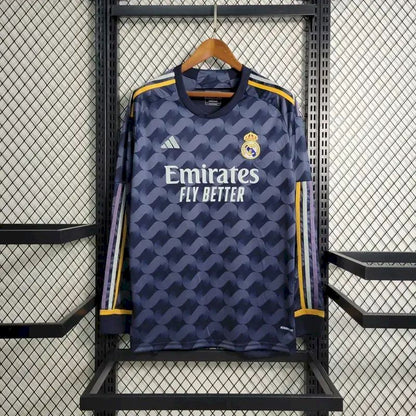 Camisa Real Madrid II 2023/24 de manga comprida