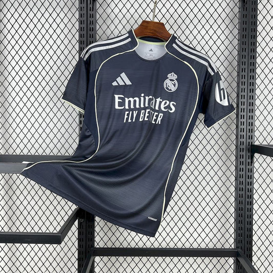 Camisa reserva do Real Madrid 2025/26