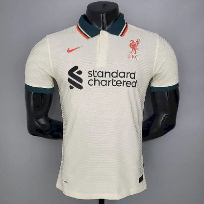 Camisa retrô reserva do Liverpool 2021/22