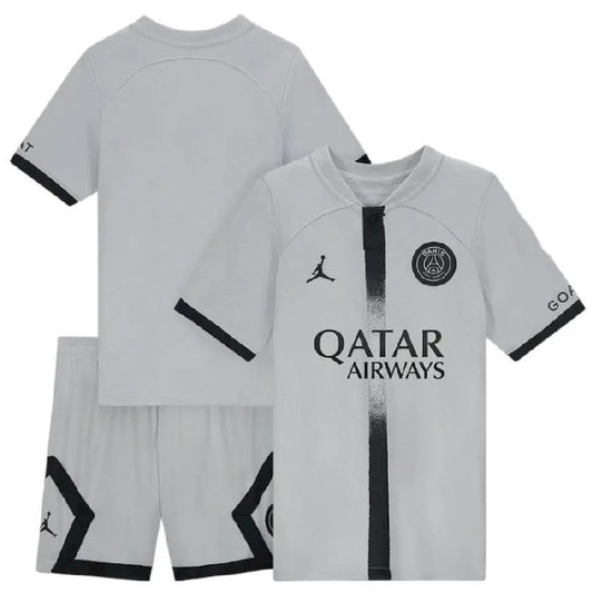 Paris Saint-Germain 2022/23 Away Kids Kit