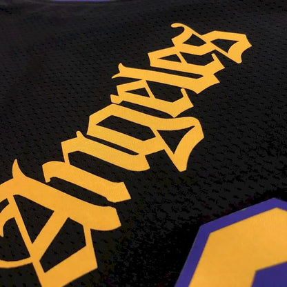 Camisa masculina Nick Young 2020-21 preta versão Swingman – Noche Latina