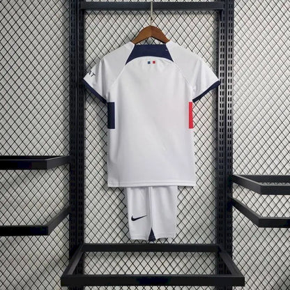 Paris Saint-Germain 2023/24 Away Kids Kit