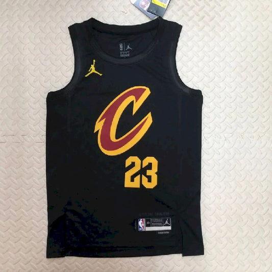 Men’s LeBron Raymone James Balck Team Jersey – Statement Edition