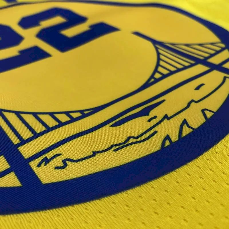 Andrew Wiggins Men’s Yellow Player Version Jersey – The City Classic Edition