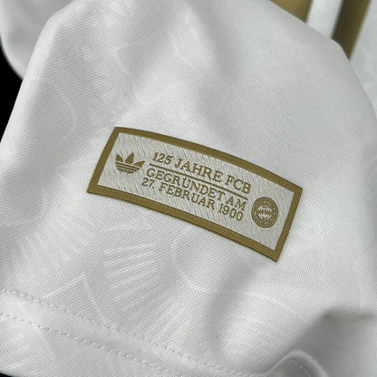 Bayern Munich 2024/25 125 Anniversary White Jersey
