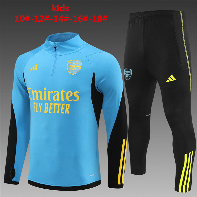 Suéter e calça infantil com zíper Arsenal 2023/24 14001