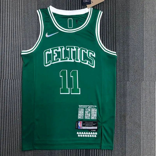 Camisa masculina Kyrie Irving Green Team – Edição City de 75º aniversário