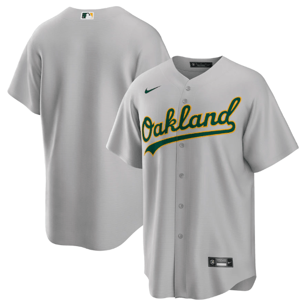 Oakland Athletics Fan Gray