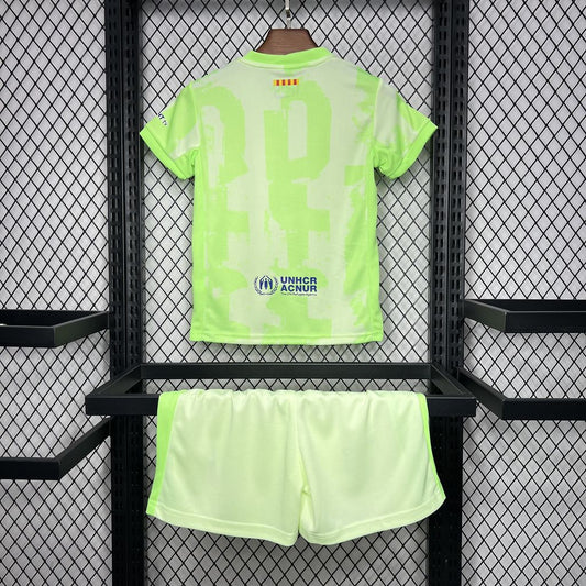 Terceiro uniforme infantil do Barcelona 2024/25