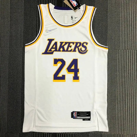 Camisa branca masculina Kobe Bryant Team – Edição de 75º aniversário