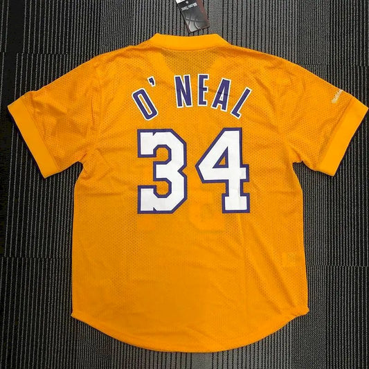 Shaquille O’Neal Men’s Yellow Player Jersey – Throwback Edition
