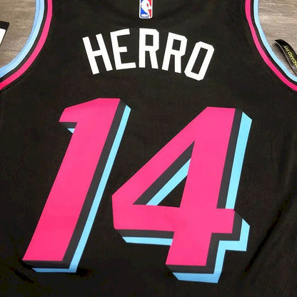 Camisa Tyler Herro Preta Masculina Versão Jogador – Edição Clássica Retro