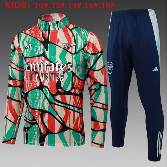 Arsenal 2024/25 Half-Zip Kids Sweater+Pant 815