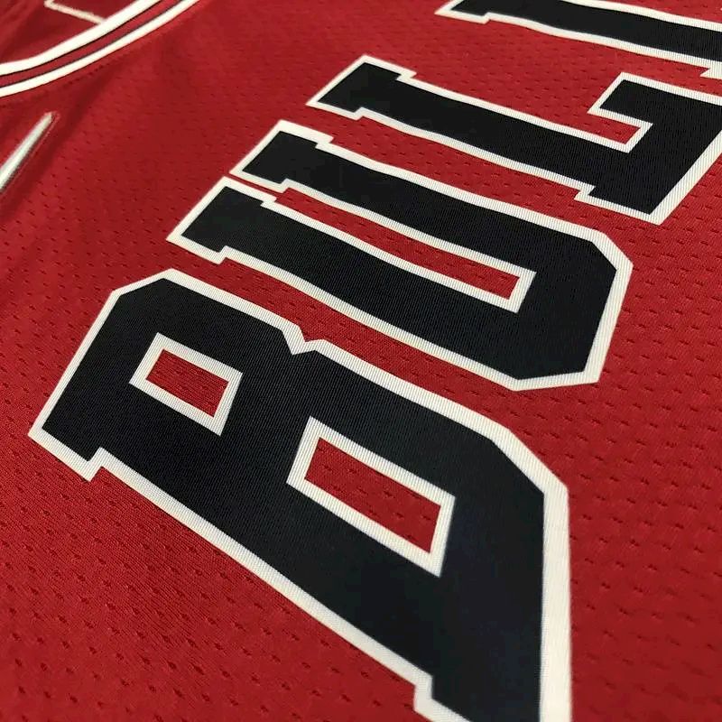 Camisa masculina Michael Jordan Red Team – Edição de 75º aniversário