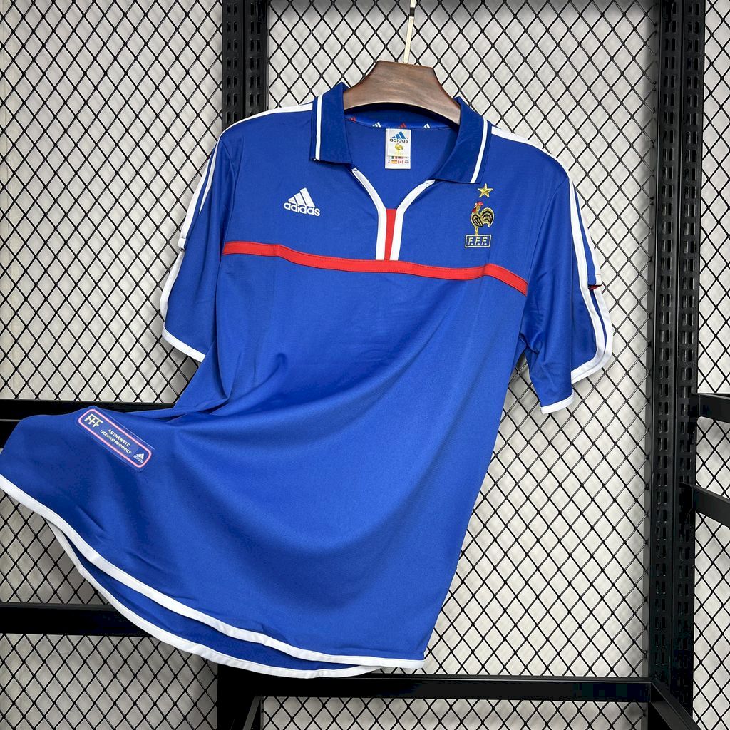 Camisa retrô da França 2000