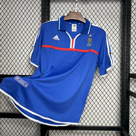 Camisa retrô da França 2000