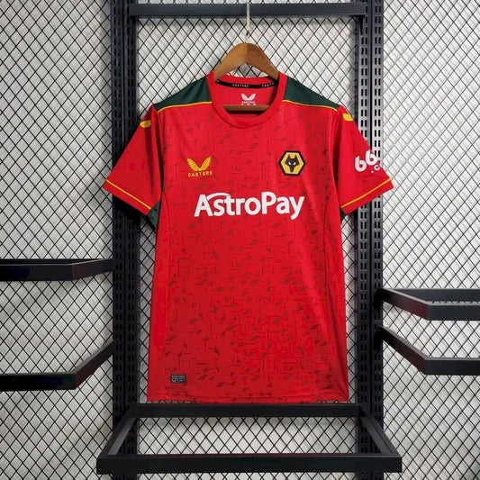 Camisa reserva do Wolves 2023/24