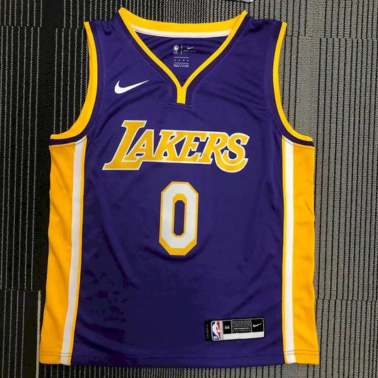 Russell Westbrook Men’s Purple Swingman Team Jersey – Retro Classic Edition
