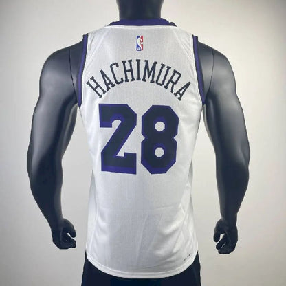 Men’s Rui Hachimura White Team Jersey – City Edition