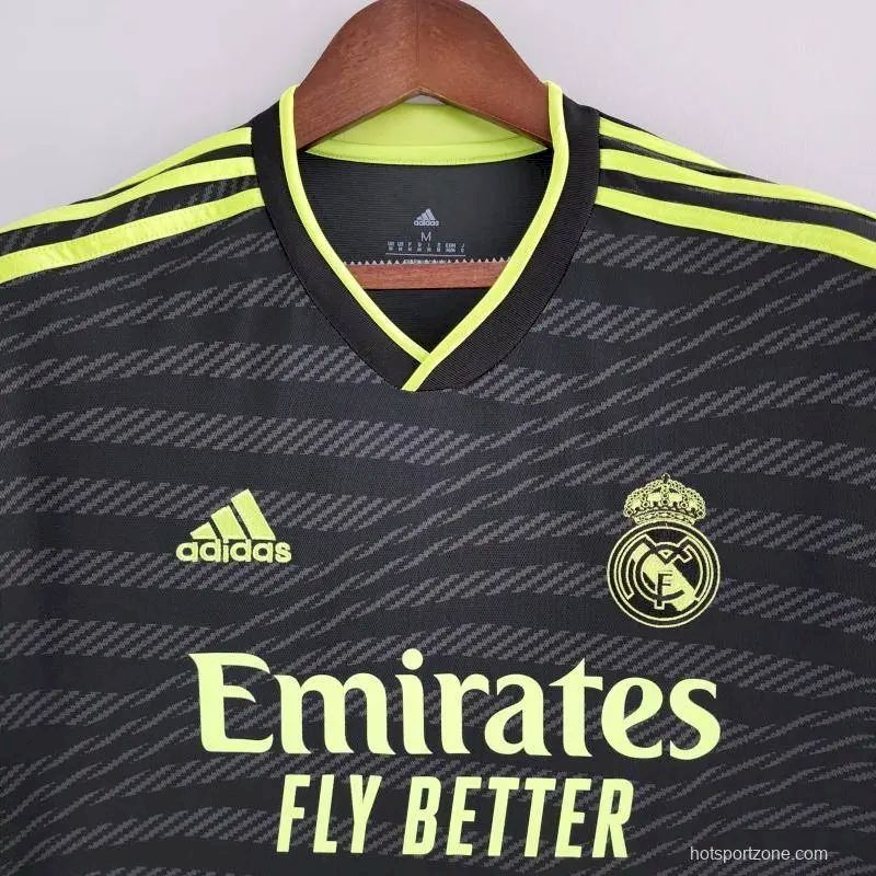 Camisa reserva do Real Madrid 2022/23