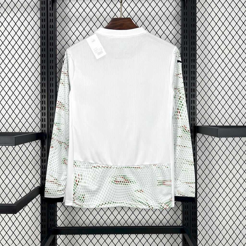 Men's Portugal 2025/26 Away Long Sleeve Jersey